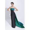 Rich formal black sea green dress2 - Dresses - 