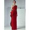 Rich formal red dress - Obleke - 