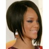 Rihanna-Short-Asymmetrical-Brown-Bob-Hai - Altro - 