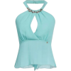 Rinascimento Top Tank Teal - Koszulki bez rękawów - 