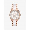 Ritz Pave Rose Gold-Tone And Acetate Watch - 手表 - $275.00  ~ ¥1,842.59