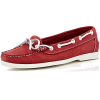 River Island Moccasins Red - 平软鞋 - 