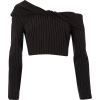 River Island Black pinstripe twist top - Ärmellose shirts - 