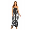 Riviera Sun Strapless Tube Maxi Dress Summer Dresses - Dresses - $16.99 