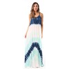 Riviera Sun Tie Dye Spaghetti Strap Maxi Dress - Dresses - $24.99 