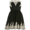 Robert Rodriguez StraplessLaceTrim Dress - Kleider - 