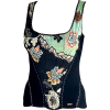 Roberto Cavalli2003 Chinoiserie Silk top - Tanks - 