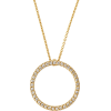 Roberto Coin Pave Circle Necklace - 项链 - 