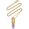 Robinson Pelham 9K Gold Pink Sapphire Ne - Necklaces - 