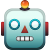Robot Emoji - イラスト - 