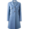 Rockstud Wool Cashmere Coat - Jaquetas e casacos - 