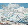 Rocky Mountain Winter circa 1953 - Illustrazioni - 
