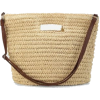 Romwe Straw Shoulder Bag With Handl - Hand bag - $16.99  ~ £12.91