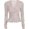 Ronny Kobo Annabelle Polka Dot top - Рубашки - длинные - $298.00  ~ 255.95€