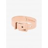 Rose Gold-Tone Ribbed Buckle Bracelet - Narukvice - $115.00  ~ 98.77€