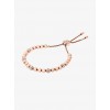 Rose Gold-Tone Slider Bracelet - Bracelets - $85.00 