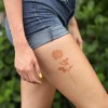 Rose Henna Tattoo Stencil - Cosméticos - $1.99  ~ 1.71€