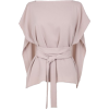 Rose Pink Cape Top - Camisas - 
