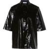 Roseanna Vinyl Kinney Collared Shirt - Košulje - kratke - 