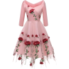 Rose dress - sukienki - 