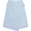 Rosetta Getty Wrap Tab Skirt - Spudnice - 