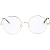 Round Frame Circle Lense Glasses - Brillen - $16.99  ~ 14.59€