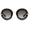 Round-frame metal sunglasses - Óculos de sol - 
