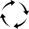 Round Motion Rotate Arrows Circle - Okvirji - 