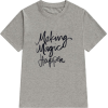 Round neck letters t-shirts - Magliette - 