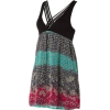 Roxy Juniors Hazy Surf Top Dress with Georgette Skirt True Black Pattern - Skirts - $39.99 