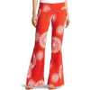 Roxy Juniors Oyster Shell Pant Orange Print - Pants - $54.50 