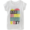 Roxy Kids Baby-Girls Infant-Vacation Please Tee Sea Salt - T-shirts - $18.00 
