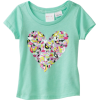 Roxy Kids Baby-girls Infant Flutter Heart Tee Sea Foam - Magliette - $14.40  ~ 12.37€