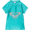 Roxy Kids Girls 2-6x Roxy Teenie Wahine Indian Sunset Rashguard Jade - Camisola - curta - $30.00  ~ 25.77€