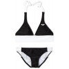 Roxy Kids Girls 7-16 70S Halter Set With Cups Black/White - Swimsuit - $41.23 