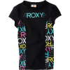 Roxy Kids Girls 7-16 Roxy Marks The Spot Print Sun Kissed Rashguard Tee New Black - Shirts - kurz - $36.00  ~ 30.92€