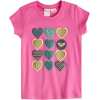 Roxy Line Em Up T Shirt -Kids Azalea Pink - Majice - kratke - $16.20  ~ 102,91kn