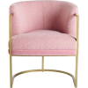 Royal Cali Pink Accent Chair - Mobília - 