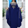 Royal blue Arab dress - Платья - 