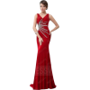 Ruby Red Gown - sukienki - 