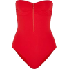 Ruched bandeau swimsuit - Swimsuit - 