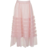 Ruffle Maxi Skirt - Parosh - Skirts - 