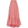 Ruffle cotton maxi skirt - Suknje - 