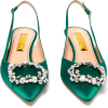 Rupert Sanderson Misty satin and crystal - Klasične cipele - 