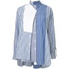 SACAI stripe mix shirt - Long sleeves shirts - 