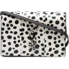 SAINT LAURENT black and white Kate polka - Hand bag - 
