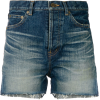 SAINT LAURENT slim denim shorts - Spodnie - krótkie - 