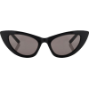 SAINT LAURENT Cat-eye sunglasses - Темные очки - 