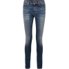 SAINT LAURENT Distressed mid-rise skinny - 牛仔裤 - £350.00  ~ ¥3,085.64