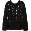 SAINT LAURENT Distressed open-knit sweat - Pullovers - 